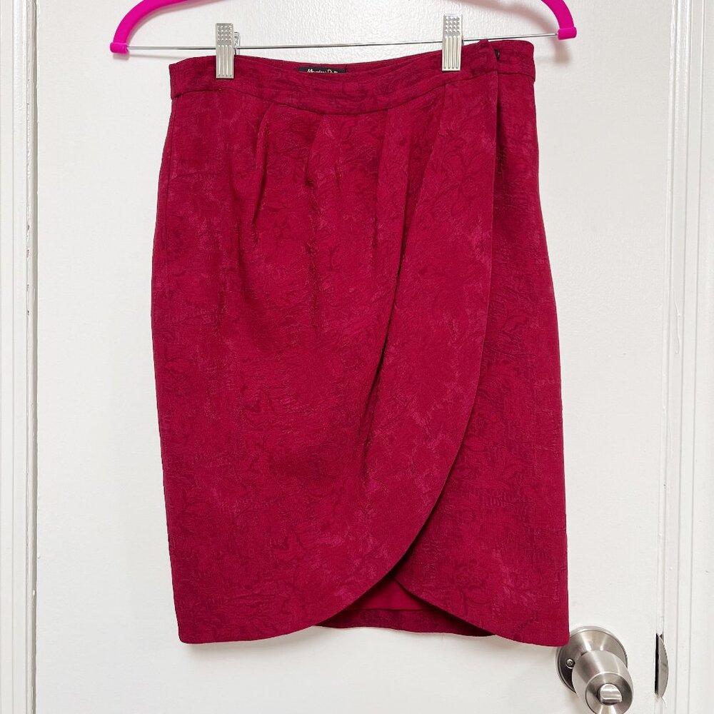 Massimo Dutti Mini Wrap Skirt Size 4